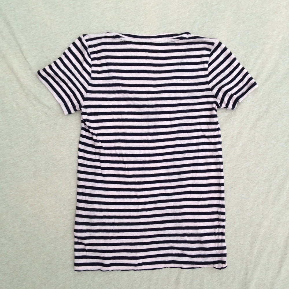 J.Crew striped 100% linen top - Picture 6 of 6